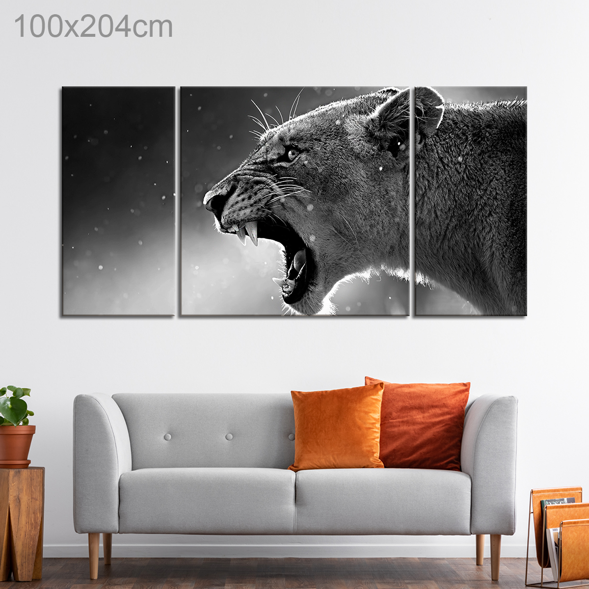 Lioness Roaring