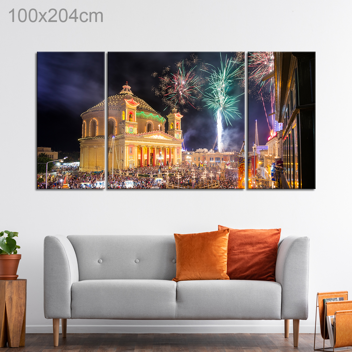 Festival at Mosta Dome