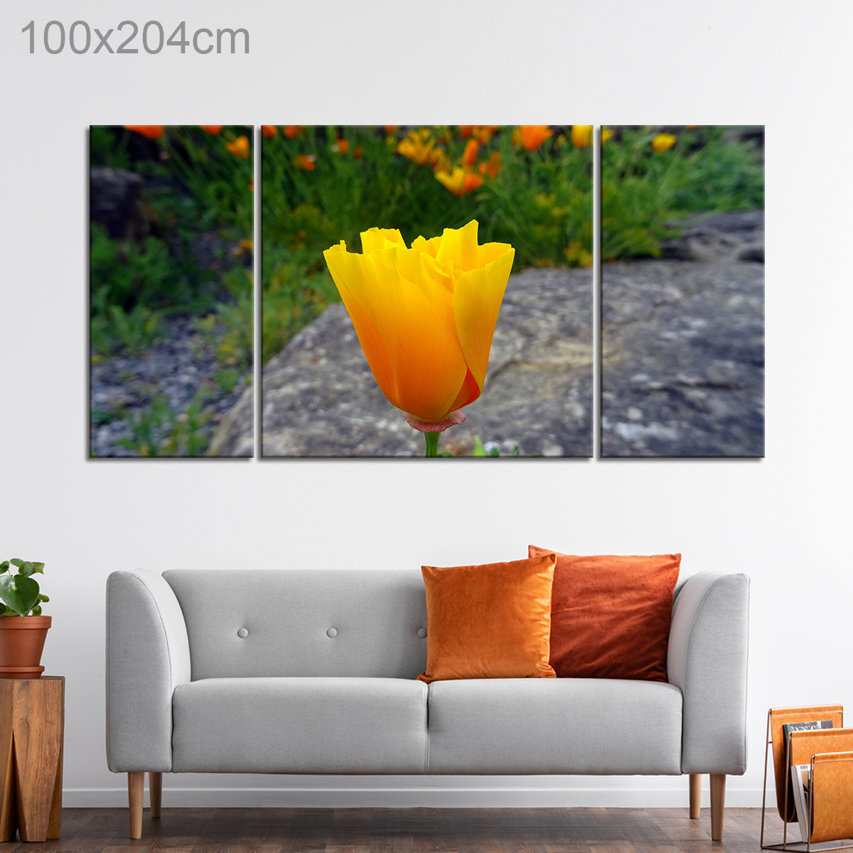 Yellow Flower Garden