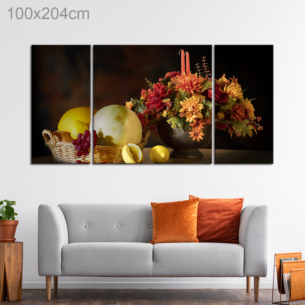 Autumn Themed Fruit Arrangement