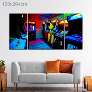 Arcade in Prague, Czech Republic