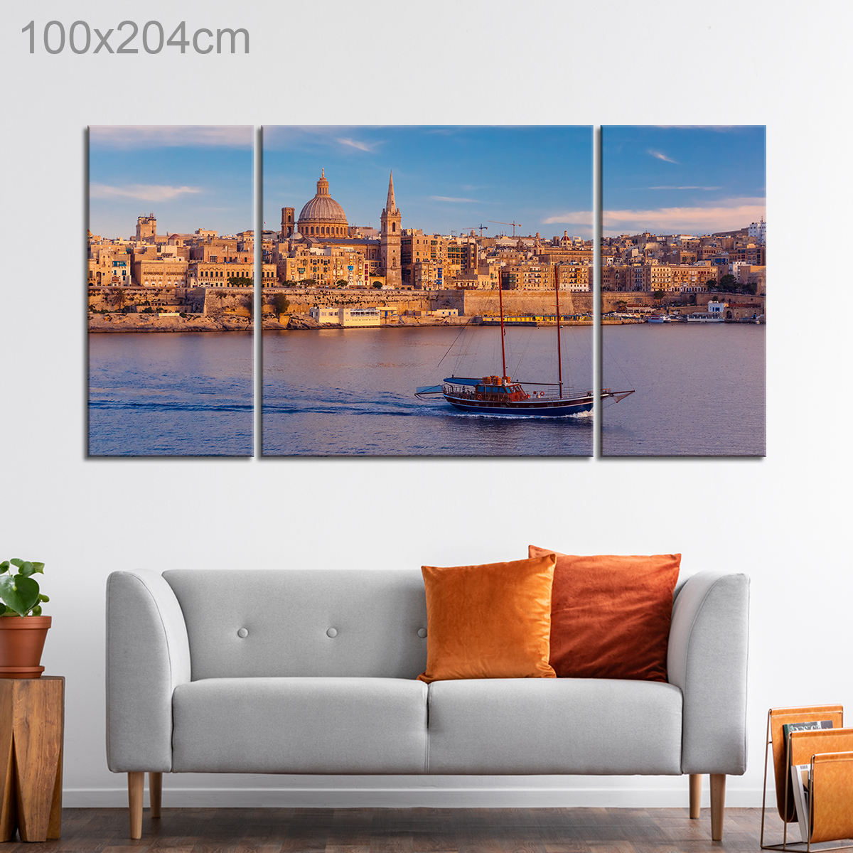 Valletta Skyline at Sunset, Malta