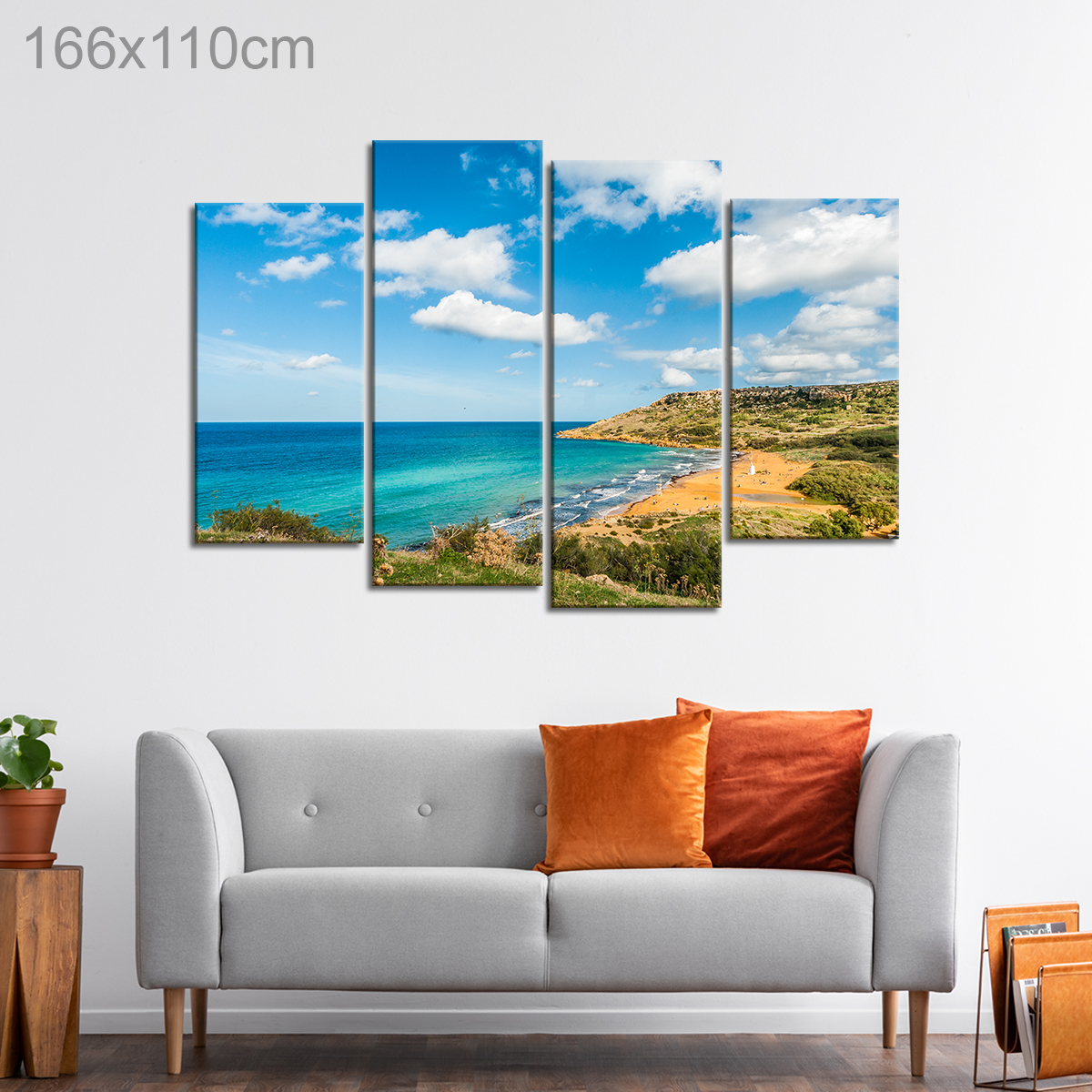 Ramla Bay on a Sunny Day, Gozo