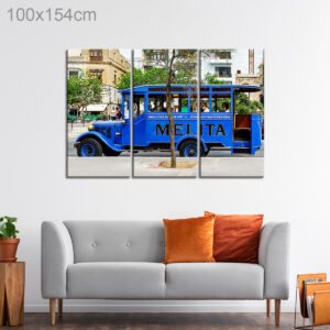 Tourist Bus in Sliema, Malta