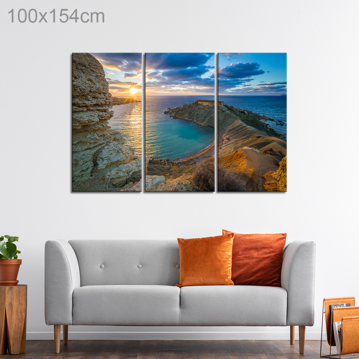 Gnejna Bay in Mgarr, Malta