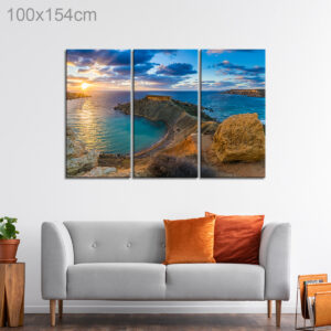 Gnejna Bay and Golden Bay, Malta