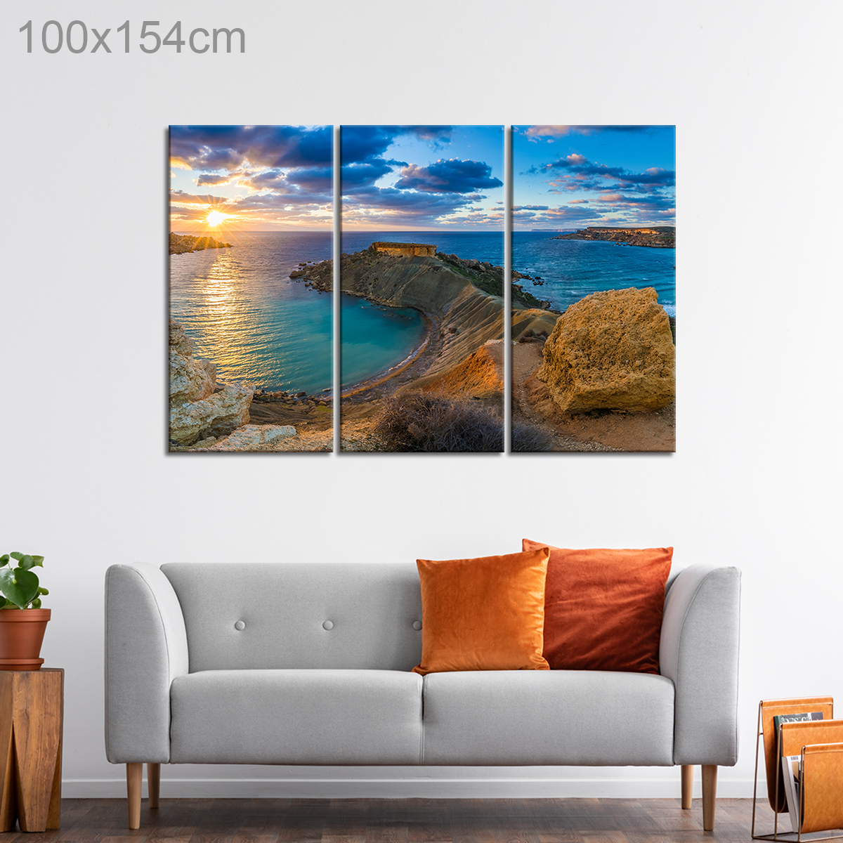 Gnejna Bay and Golden Bay, Malta