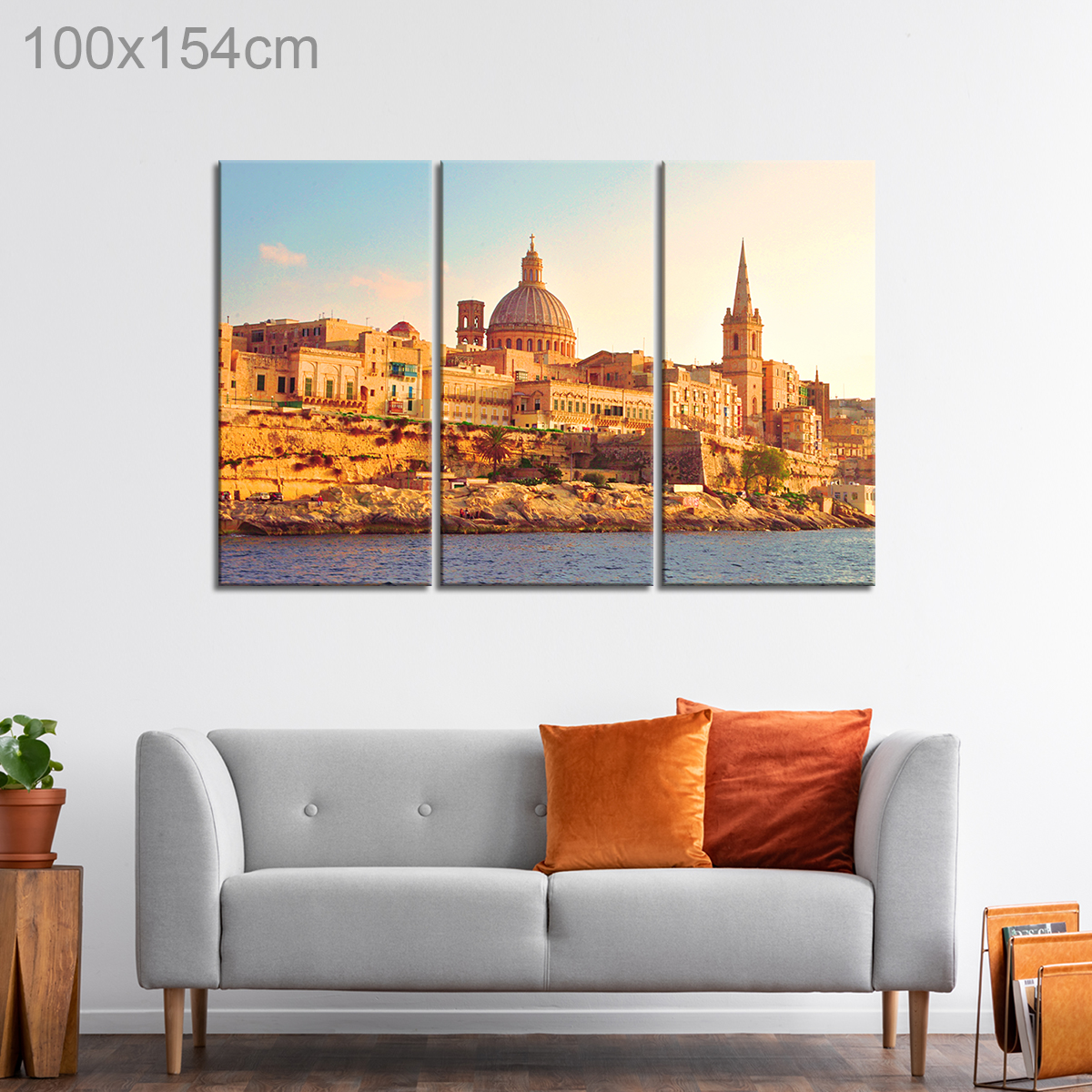 Panoramic View of Valletta, Malta