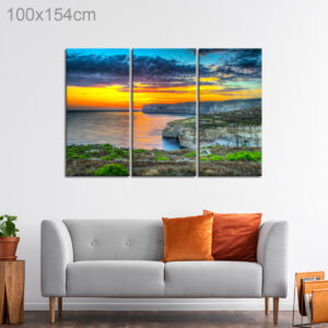 Edge of Malta at Sunset