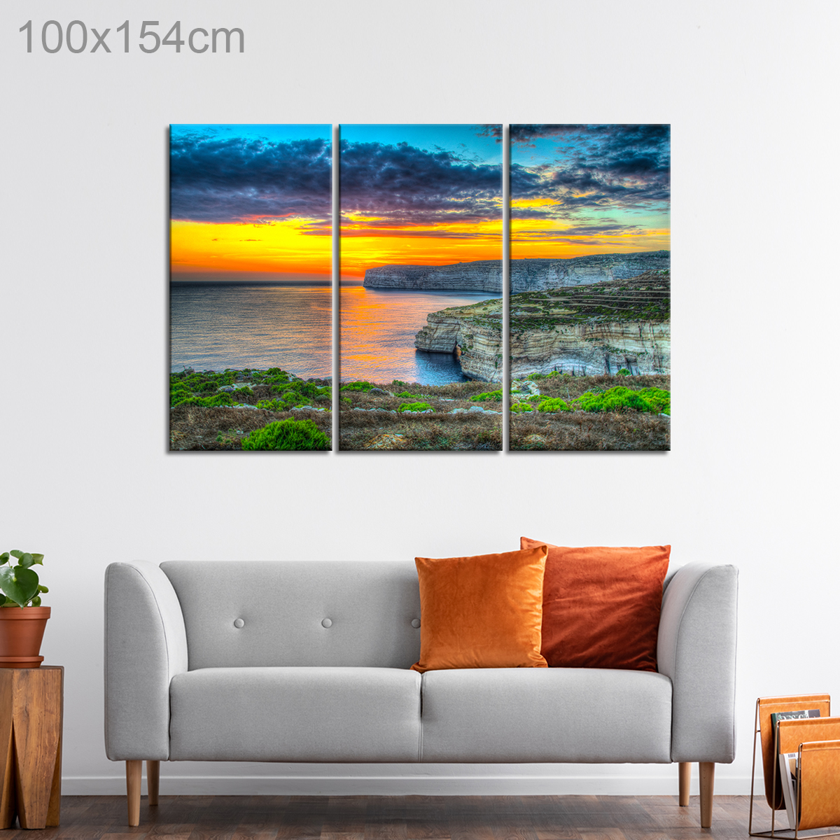 Edge of Malta at Sunset