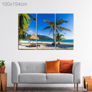 Coconut Palm Tree Beach in Lipe, Thailand