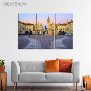 Twin Churches in Piazza San Carlo, Turin