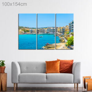 Seaside of Marsalforn, Gozo