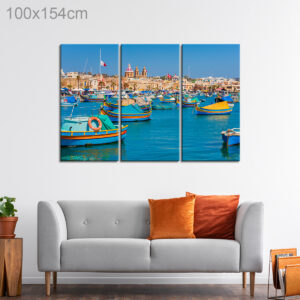 Marsaxlokk Harbor, Malta