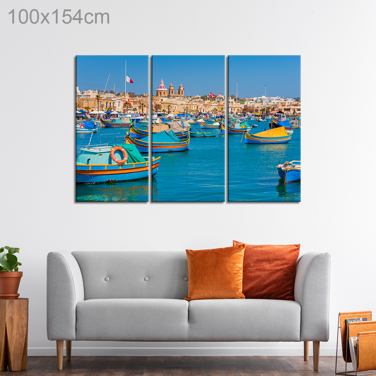 Marsaxlokk Harbor, Malta