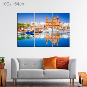 Msida Marina in Valletta, Malta