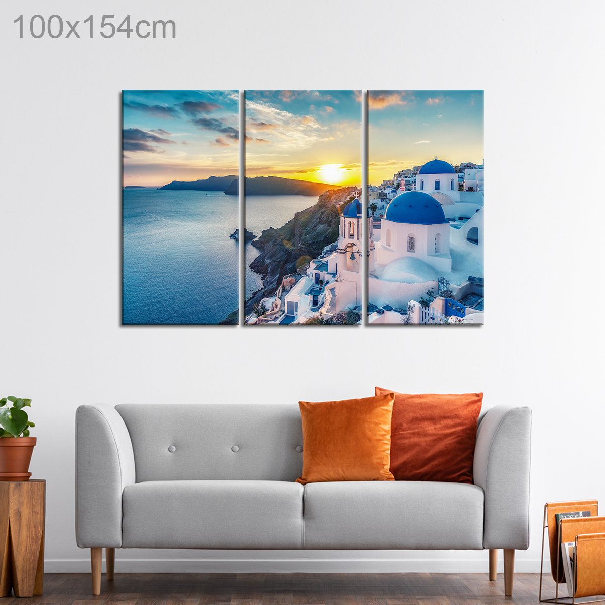 Oia Village on Santorini Island, Greece