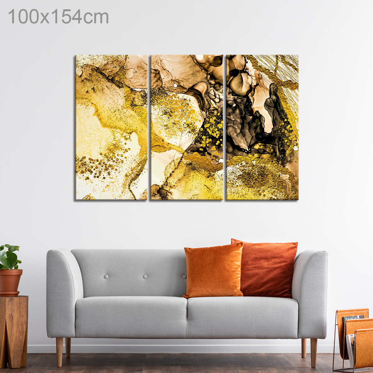 Mocha Glittery Marble