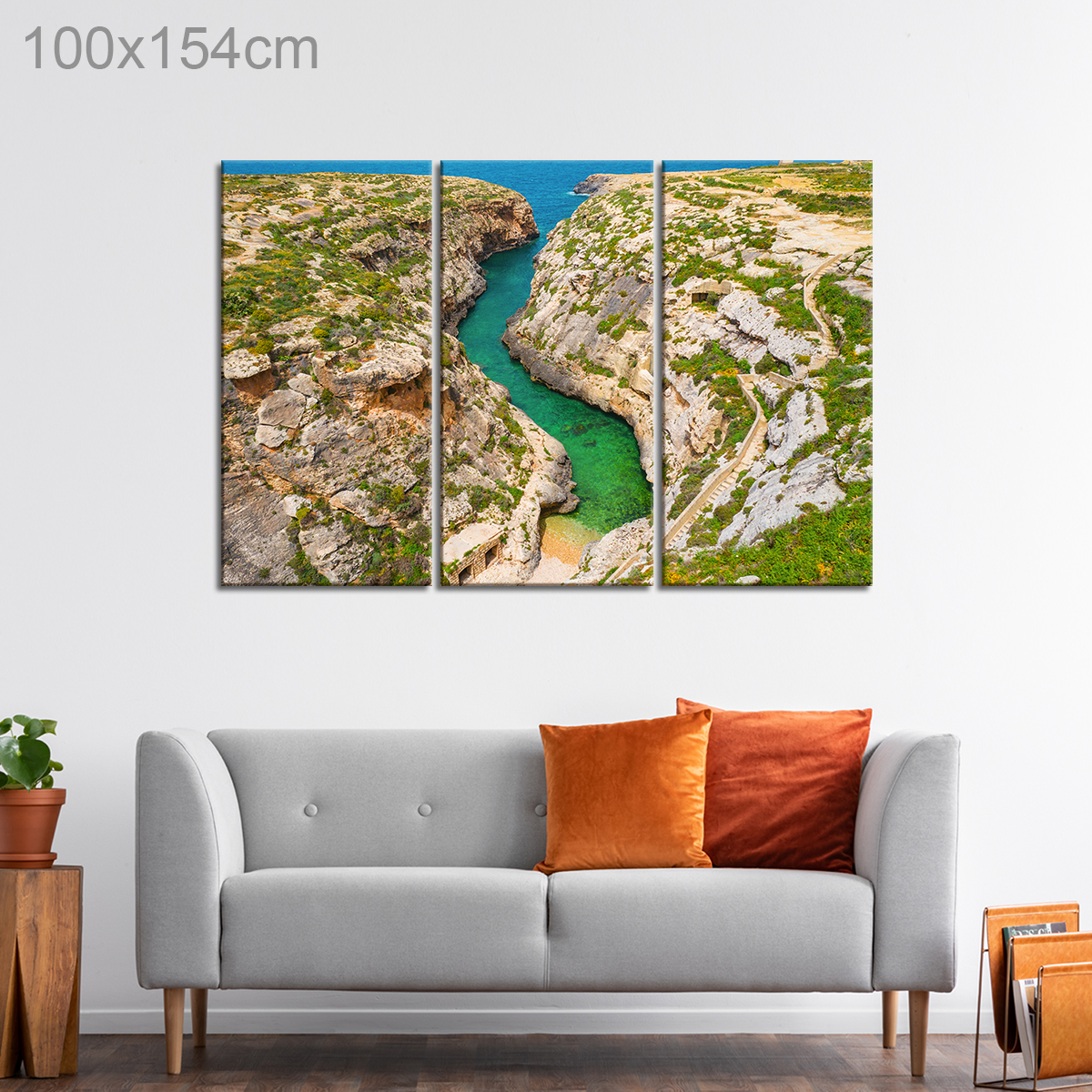 Small Beach in Wied Il-Ghasri, Gozo