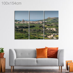 North West View of the Cittadella, Gozo