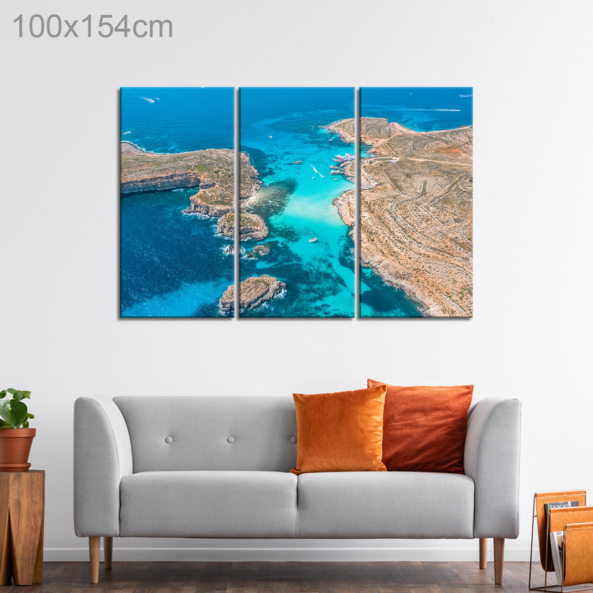 Top View of Blue Lagoon, Comino