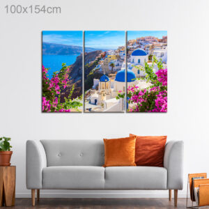 Houses of Santorini Island, Greece