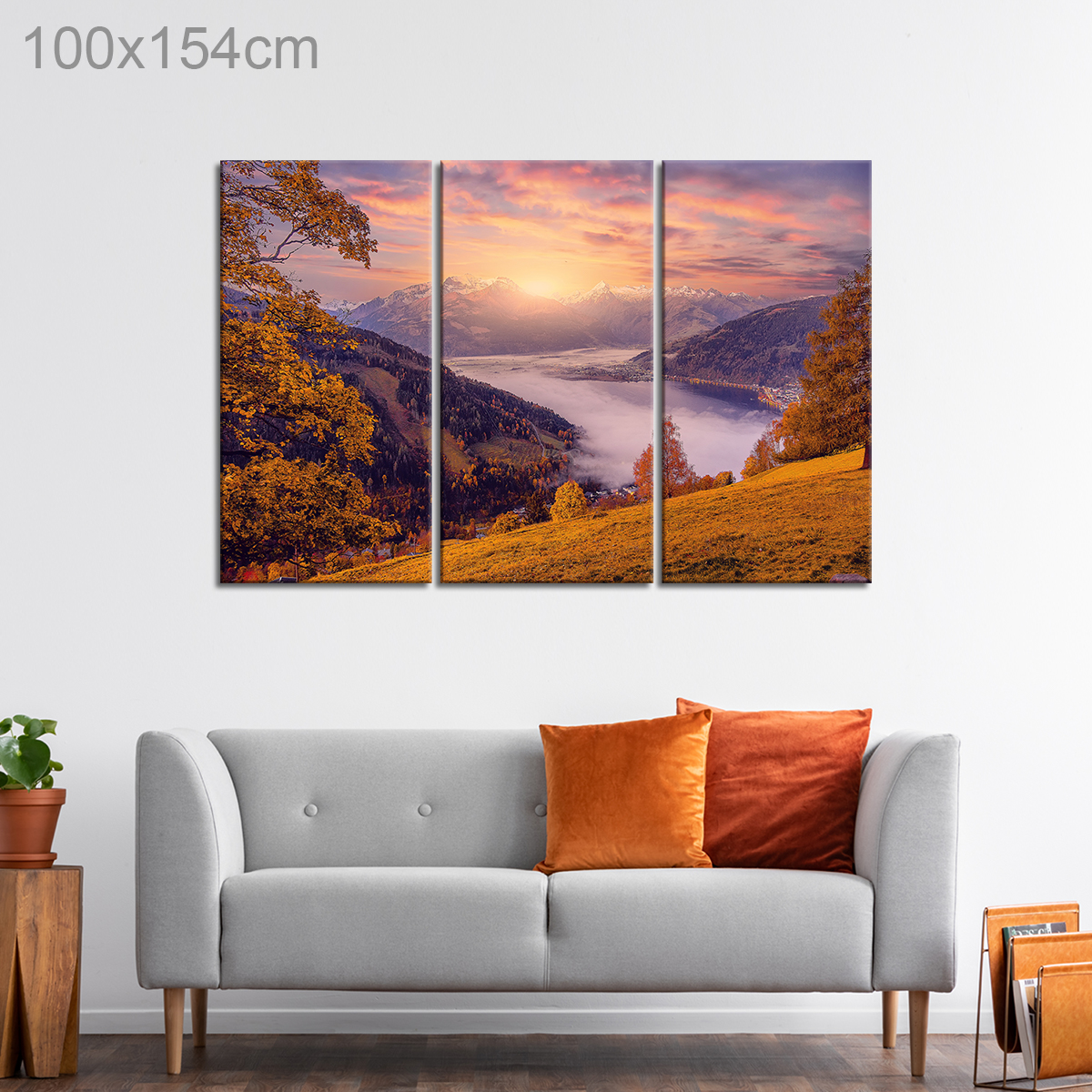 Zeller Lake in Salzburger Land, Austria