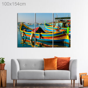 Maltese Luzzu Fishing Boat