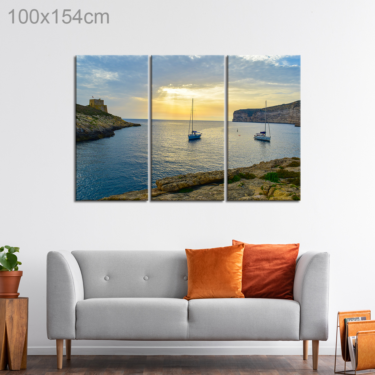 Sunset Over Sea View in Gozo