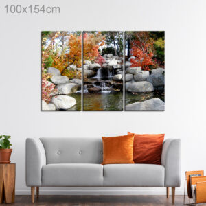 Small Waterfall in Autumn