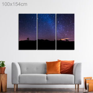 View of Milky Way above Teide Volcano, Tenerife