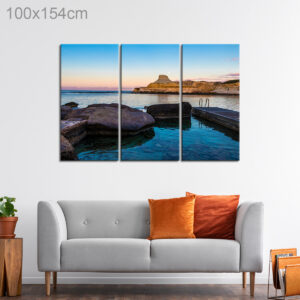 Sunset at Xwejni Bay, Gozo