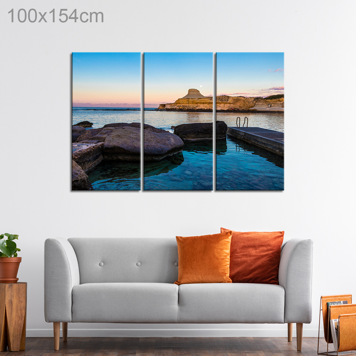 Sunset at Xwejni Bay, Gozo