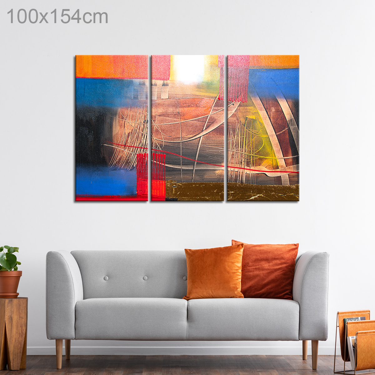 Abstract Oil Painting