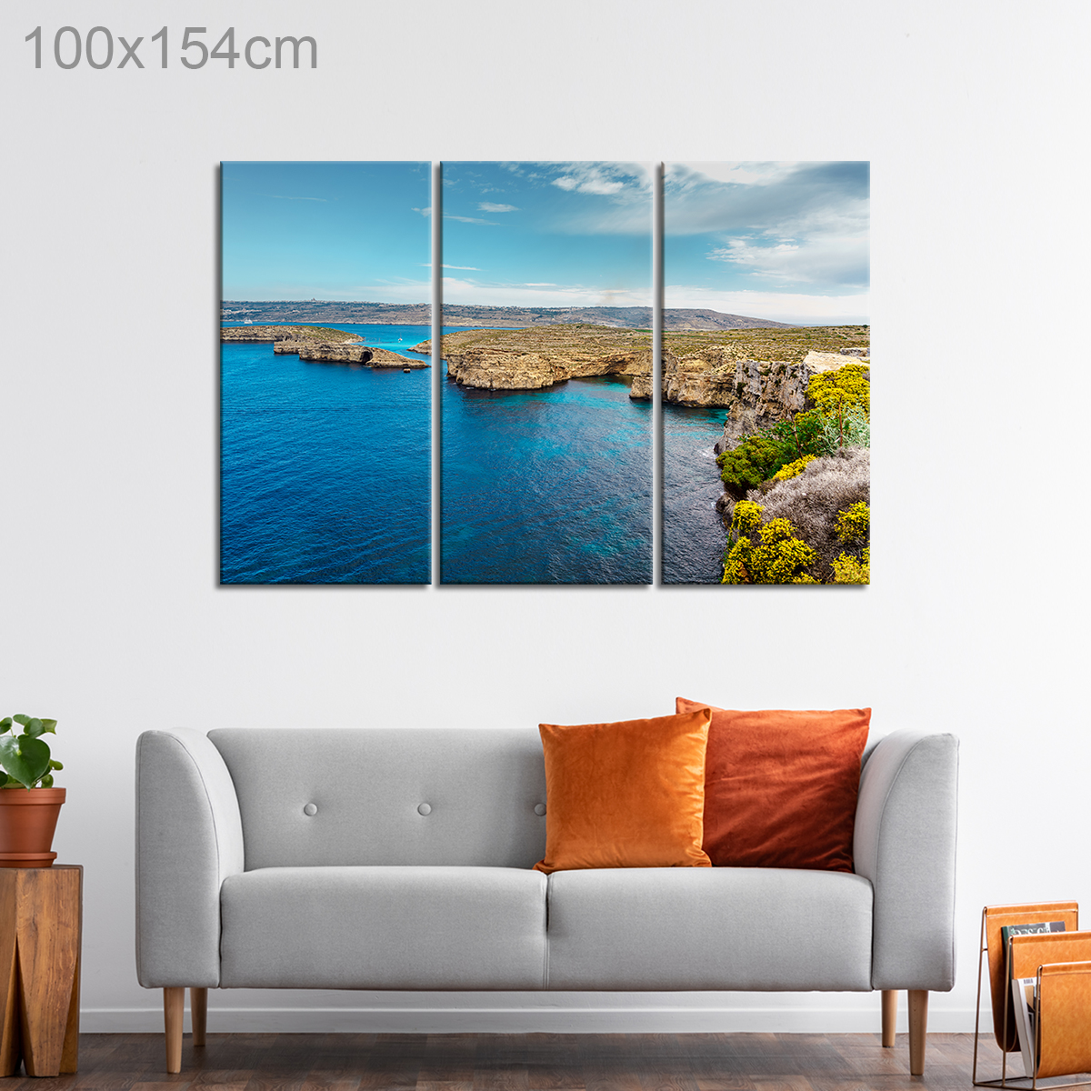 View of the Blue Lagoon, Comino Island