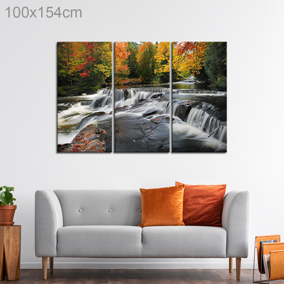 Bond Falls in Paulding Michigan USA