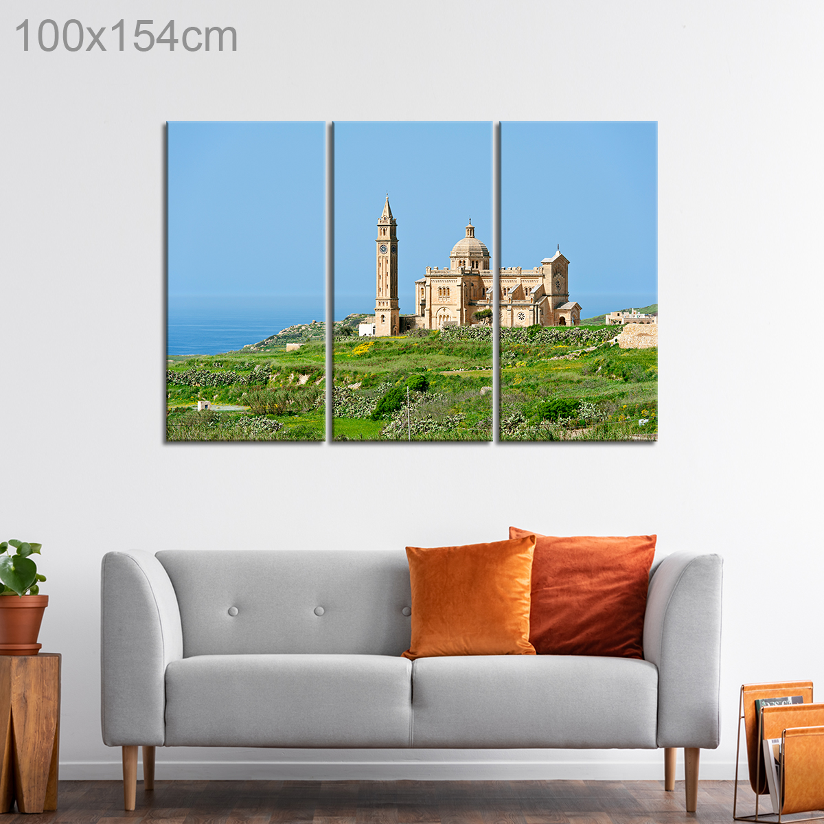 Ta’ Pinu Basilica at Daytime, Gozo