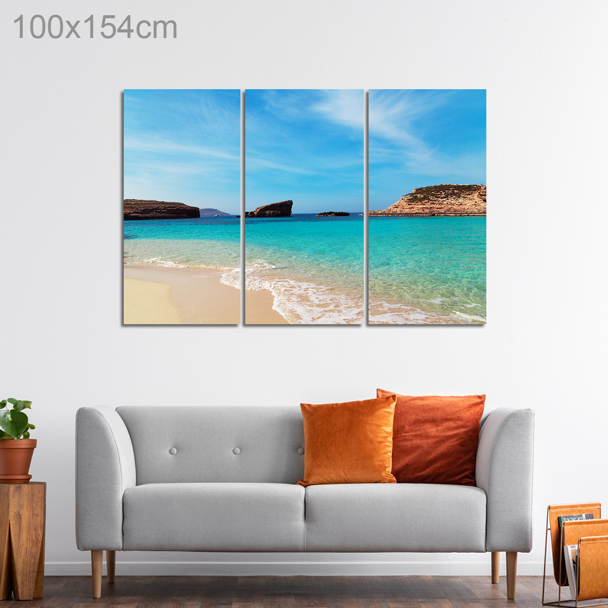 View of Blue Lagoon, Comino