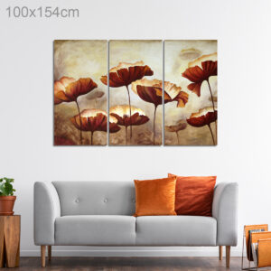 Poppy Flower Painting