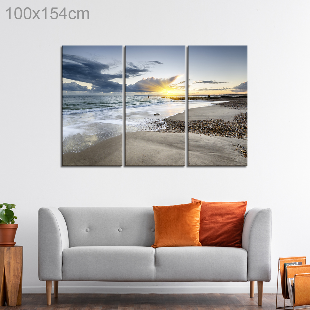 Beach at Hengistbury Head Next To Bournemouth, Dorset