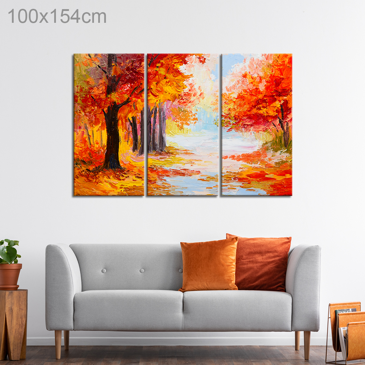 Autumn Landscape Oil Painting