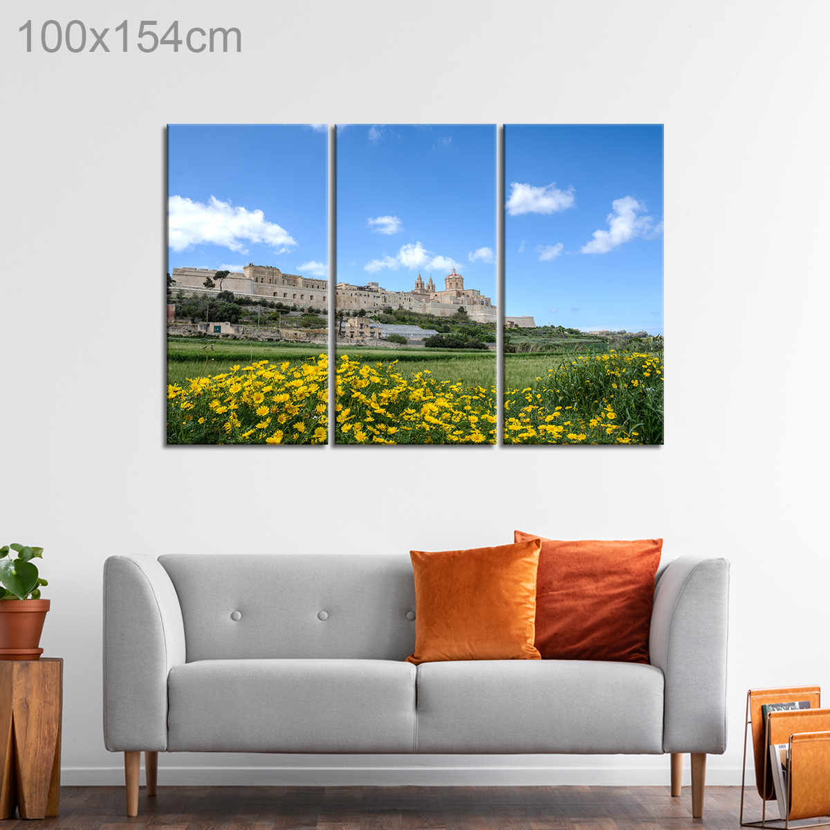 Mdina on a Sunny Day, Malta