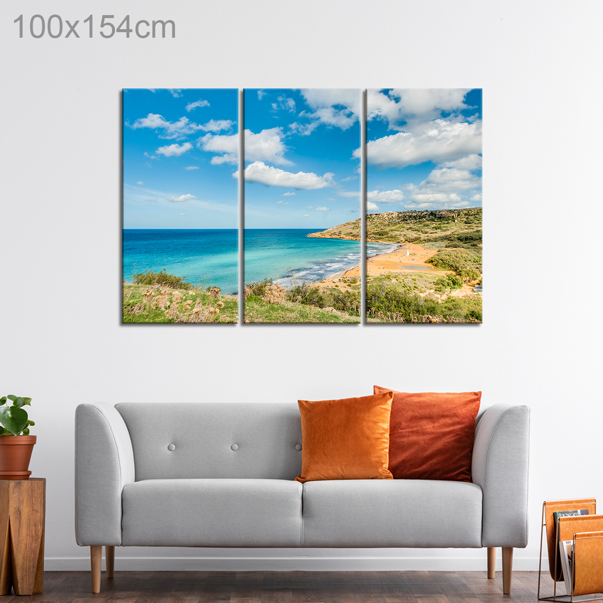 Ramla Bay on a Sunny Day, Gozo