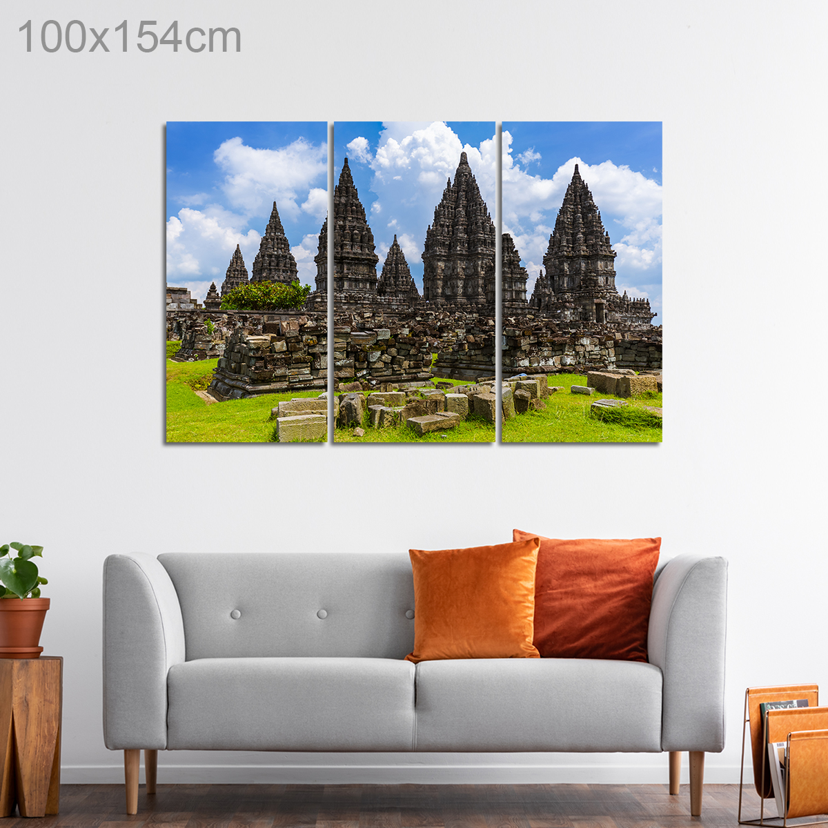 Prambanan Temple next to Yogyakarta, Java Island Indonesia