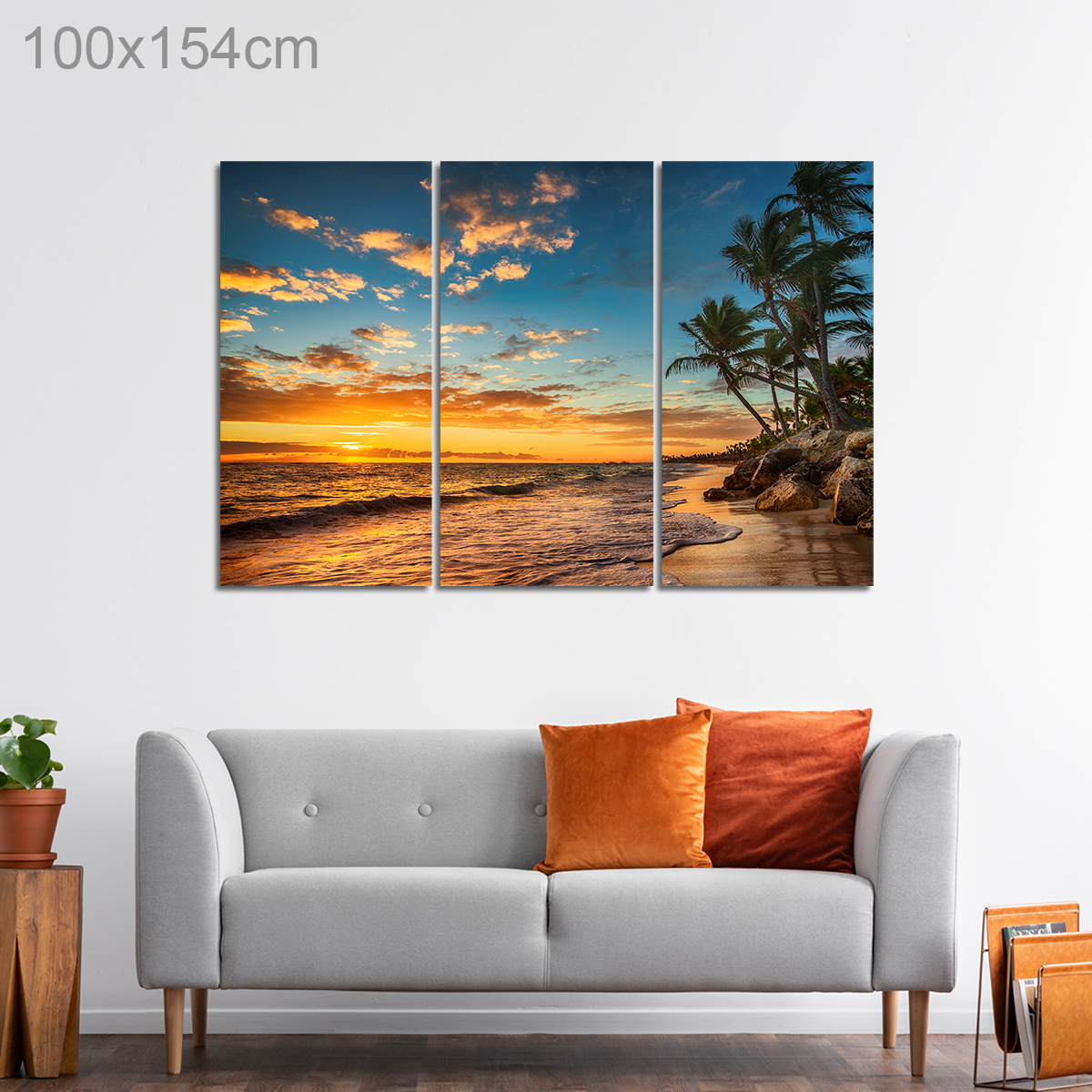 Sunset at a Tropical Beach