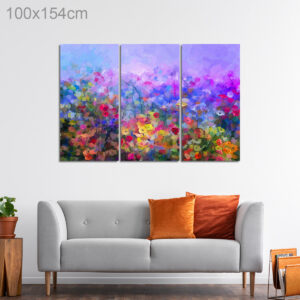Flowery Field Oil Painting
