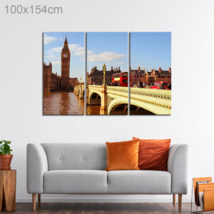 Westminster Bridge and Big Ben, London