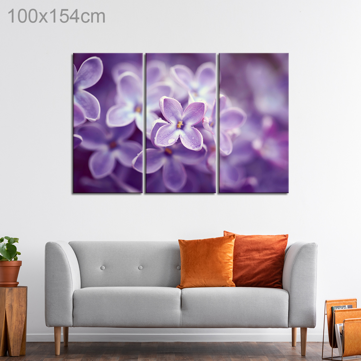 Close Up of Lilac Flowers