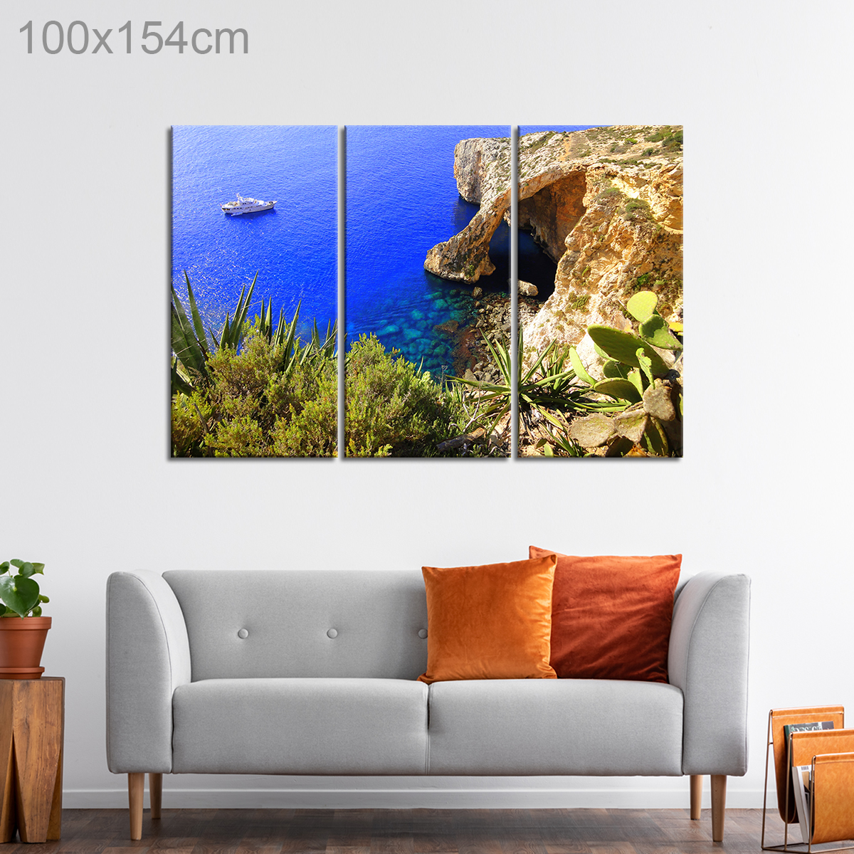 The Blue Grotto in Malta