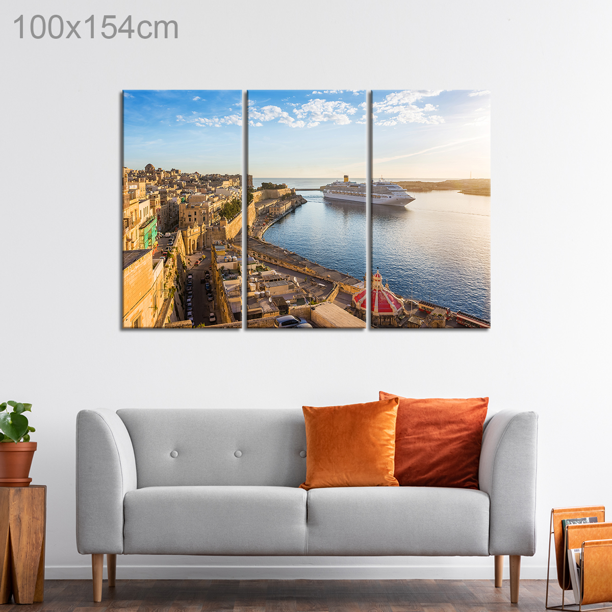 Ancient Walls of Valletta, Malta